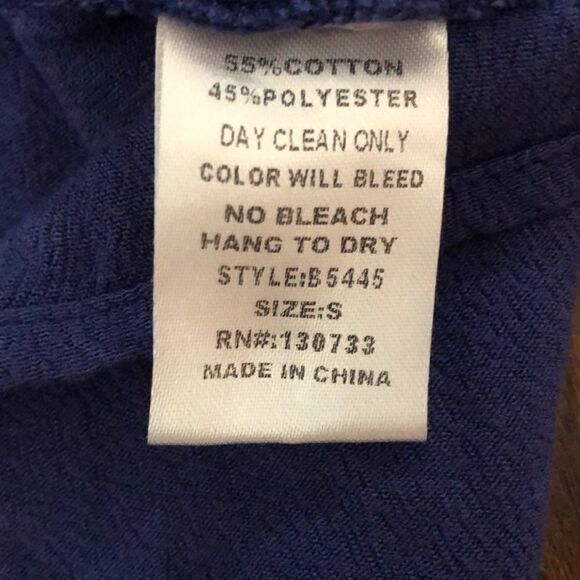 Umgee Blue Boho Dress - Picture 3 of 6